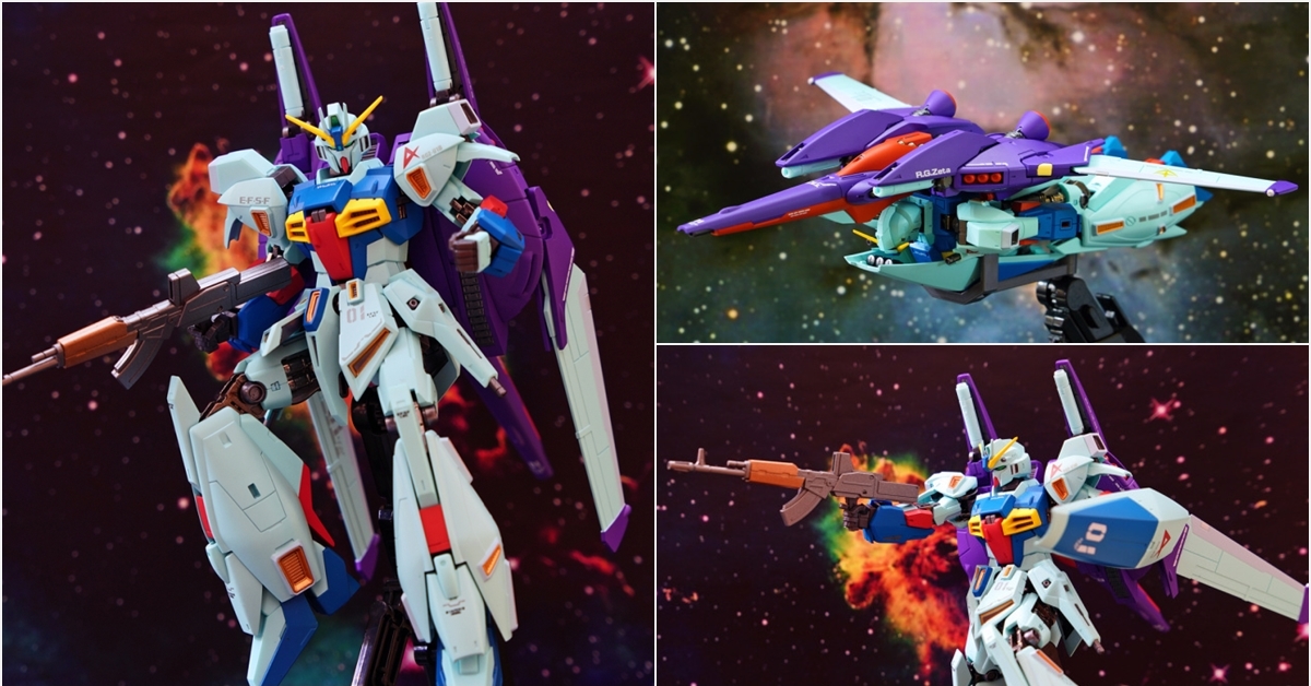 [D.M.S. 玩具報告] 手持 AK47 的幻之機体 - Metal Robot 魂 RGZ-91B 靈格斯改