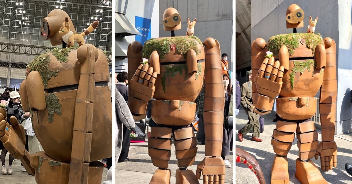 有如從動畫中走出來！ Coser桔梗ＹＡ打造《天空之城》巨神兵服裝超吸睛