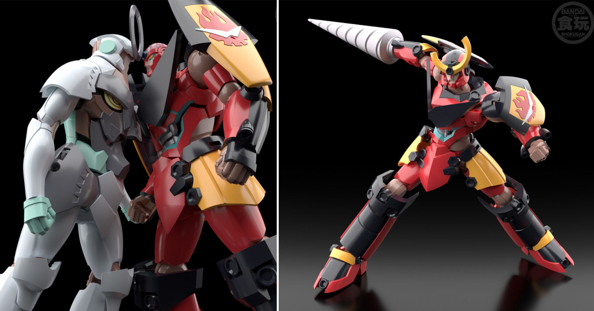 萬代食玩『SMP [SHOKUGAN MODELING PROJECT] 天元突破紅蓮螺巖』螺巖＆紅蓮合體再現！