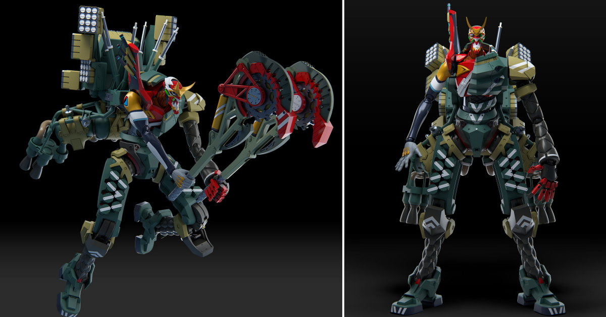 MENG MODEL「新世紀福音戰士 EVA 新2號機α」組裝模型 （多色成形版）壓倒性重裝再現！