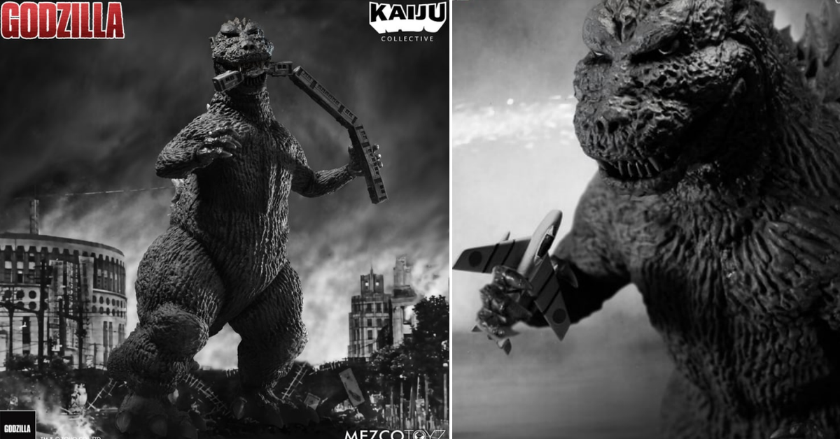 MEZCO TOYZ新系列「THE KAIJU COLLECTIVE 初代哥吉拉（1954）黑白版」魄力登場！