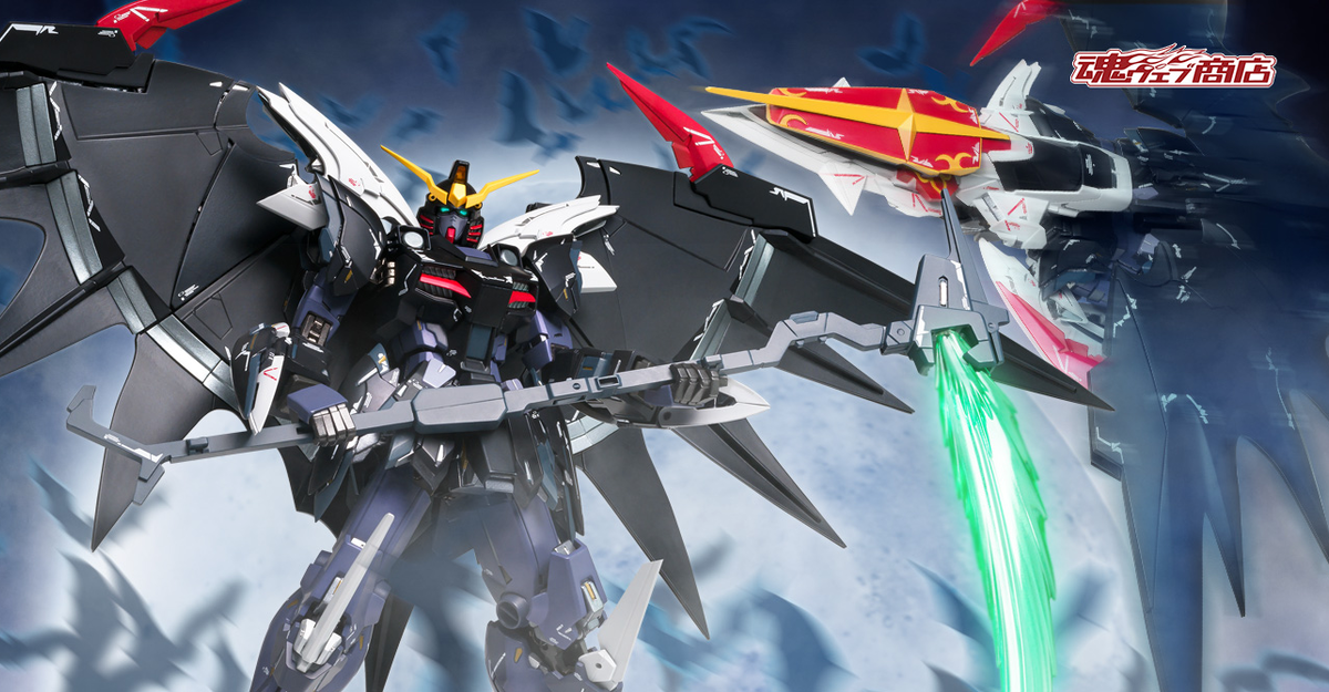 G.F.F.M.C. 鋼彈W最新作『地獄死神鋼彈(EW版)』正式發表  搭載全新原創裝甲展開機構、飛行形態！