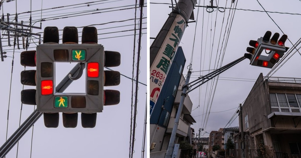 罕見的「UFO型紅綠燈」在日本已快滅跡　網友嘆：希望能好好保留下來！