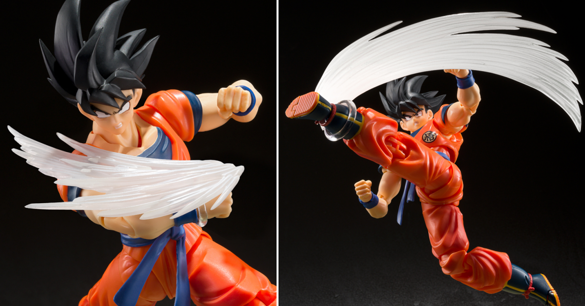 S.H.Figuarts 《七龍珠Z》孫悟空的特效件套組 重現更加震撼的戰鬥場面！