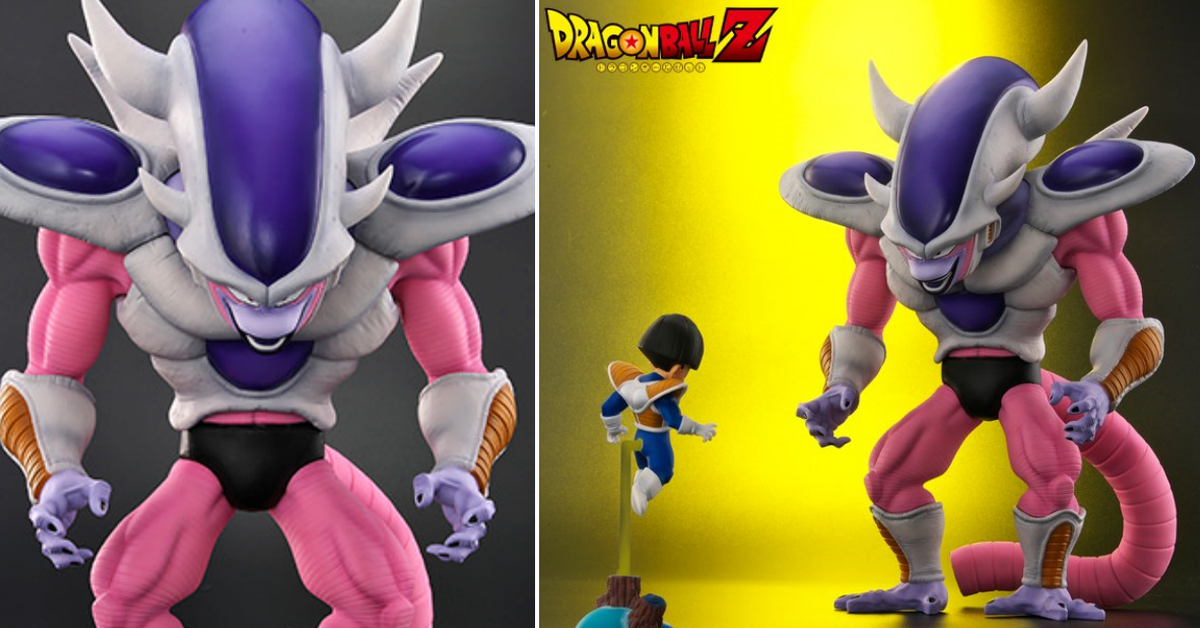 30 公分魄力尺寸！PLEX《七龍珠》Dragon Ball Arise系列「佛利沙 第三形態」塗裝完成品