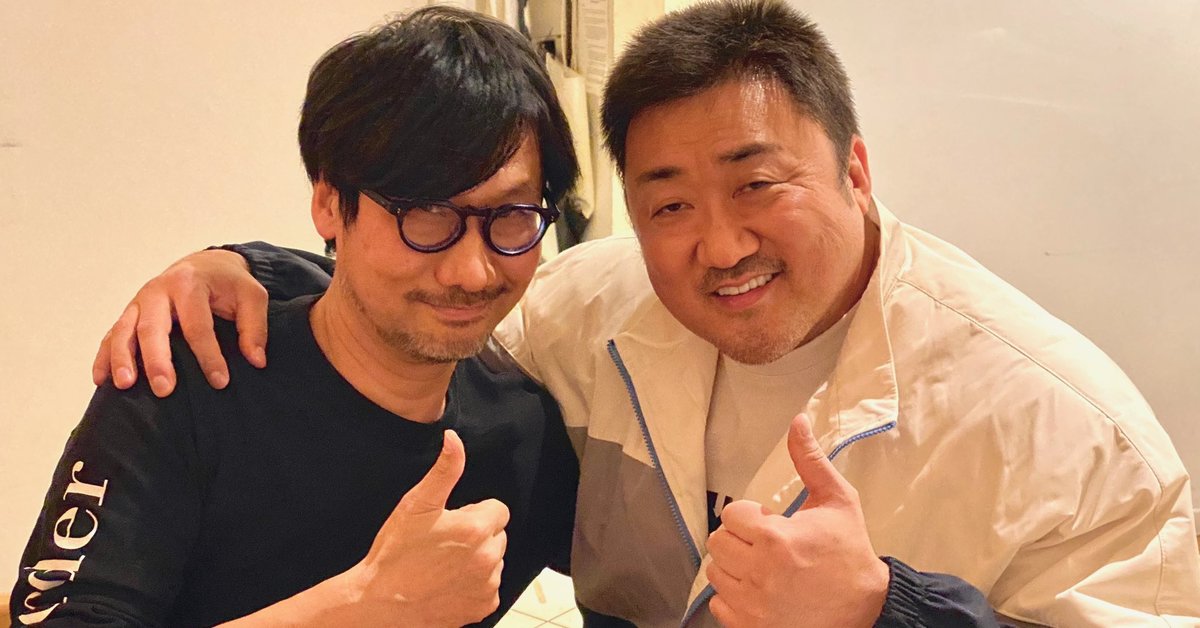 小島秀夫、馬東石大曬合照秀影碟簽名　莫非這意味著他也要加入《死亡擱淺2》演出嗎？