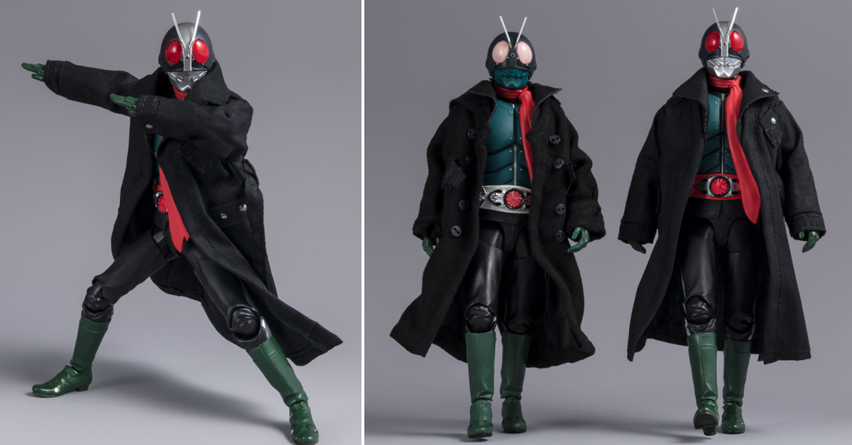 『S.H.Figuarts 假面騎士第2號 （新・假面騎士）』令人印象深刻的布製風衣帥氣再現！