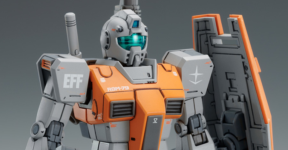 新規再現獨特頭部、胸部造型『HG 1/144 吉姆（摩洛哥戰線規格）』帥氣橘灰配色預計 06 月發售！