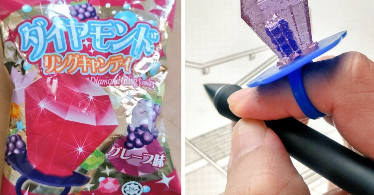 動筆工作想吃甜食怎麼辦？ 畫師兒子神推薦「戒指糖」讓網友讚 : 天才發想