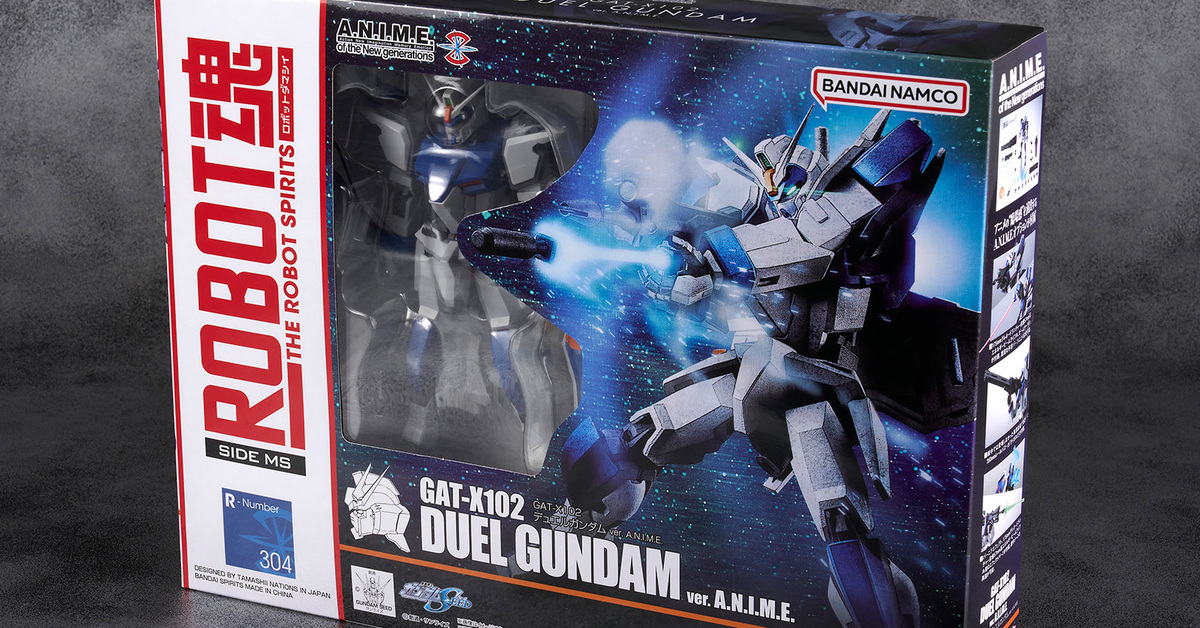 靈活可動、豐富武裝完成品模型『ROBOT魂 決鬥鋼彈 ver. A.N.I.M.E.』即將發售 官方搶先釋出商品開箱照！