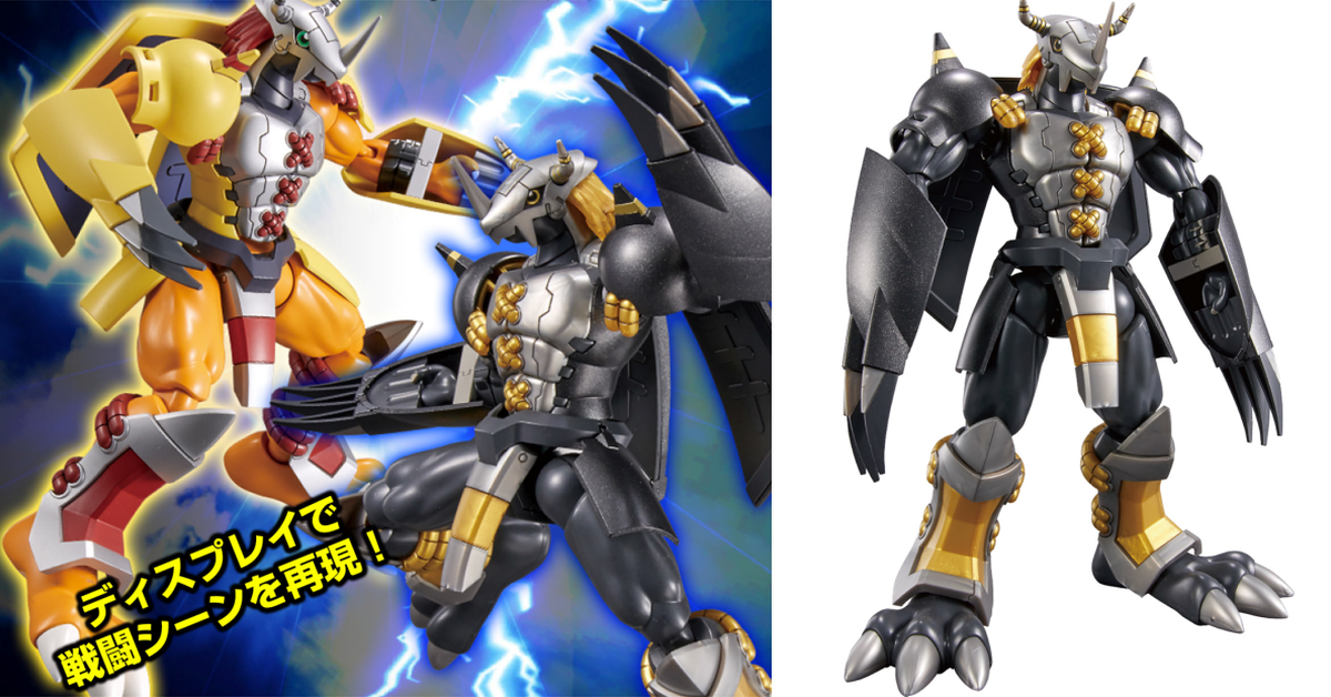 再現招牌必殺技！Figure-rise Standard《數碼寶貝大冒險02》黑暗戰鬥暴龍獸 組裝模型