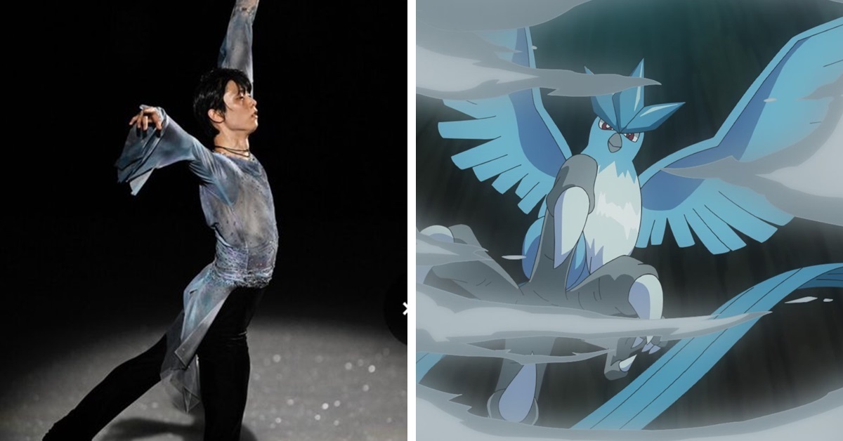 傳說的鳥寶可夢是你！ 網友找出「滑冰王子」 羽生結弦跟「急凍鳥」幾乎一致