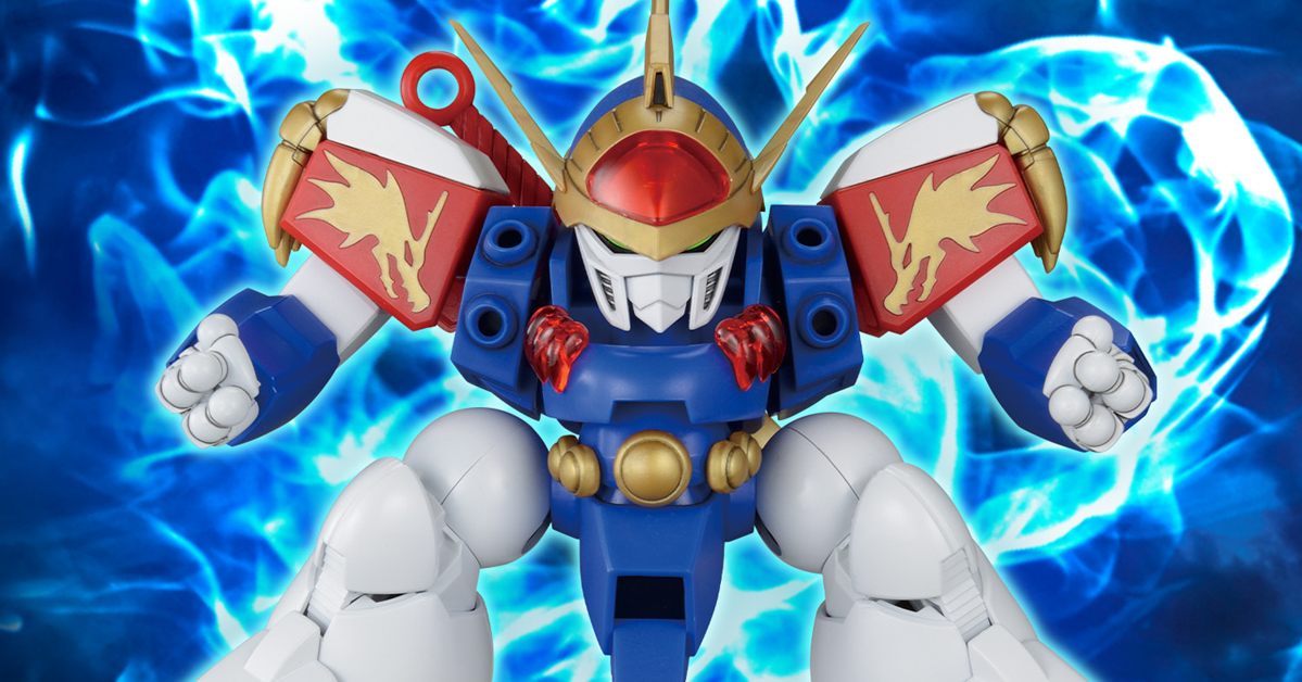 『HG 魔神英雄傳 龍神丸』組裝模型預計 07 月發售  豐富分色分件、基於原作造型大幅強化可動！