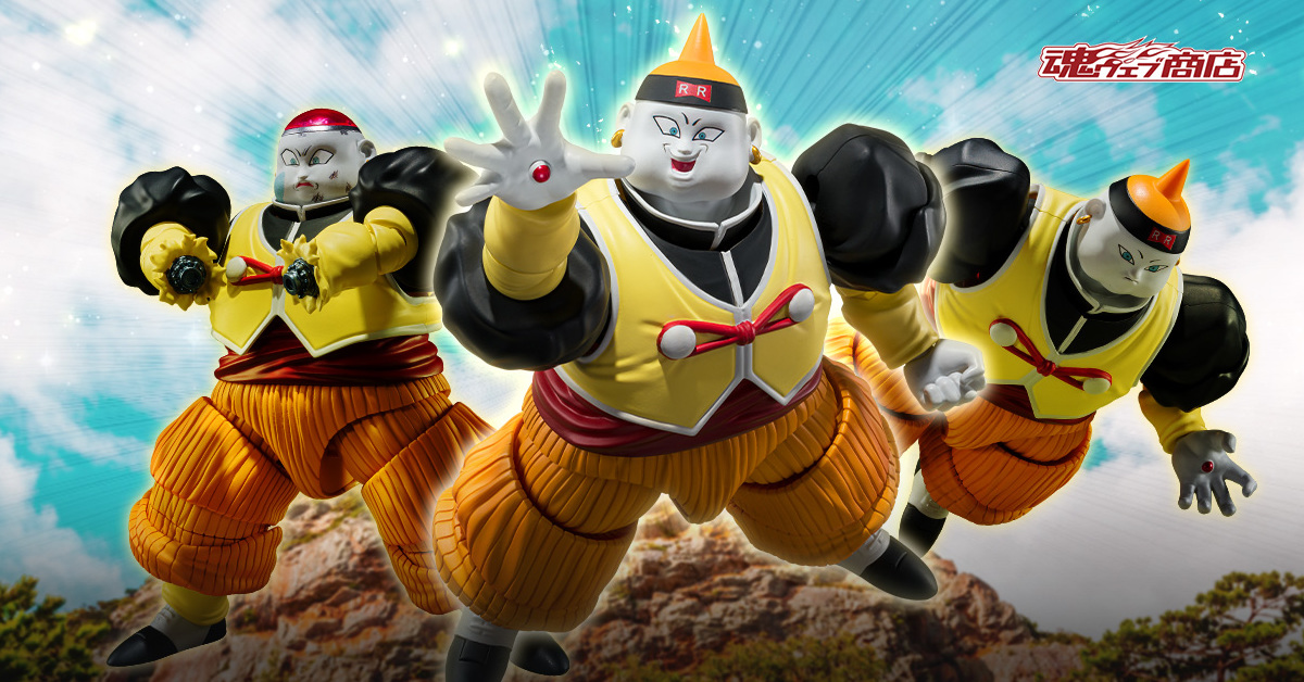 S.H.Figuarts《七龍珠Z》人造人19號！特徵的胖胖造型、吸收能量裝置徹底還原