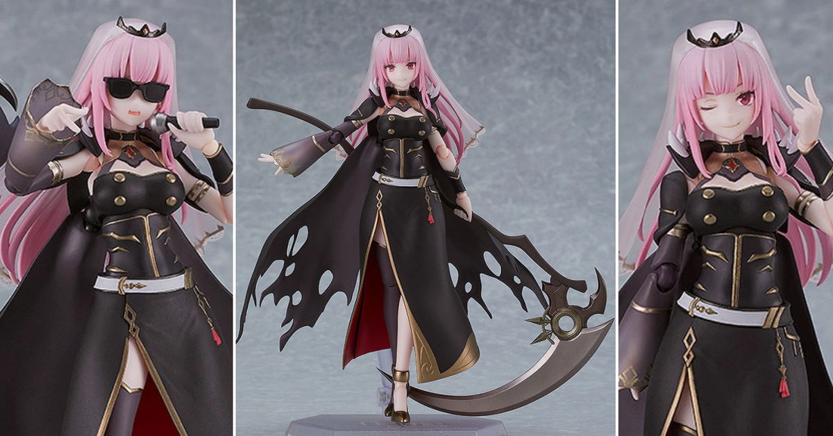 不好意思，請你去死吧♡ figma「hololive EN 森美聲」可動人偶 死神森大人降臨