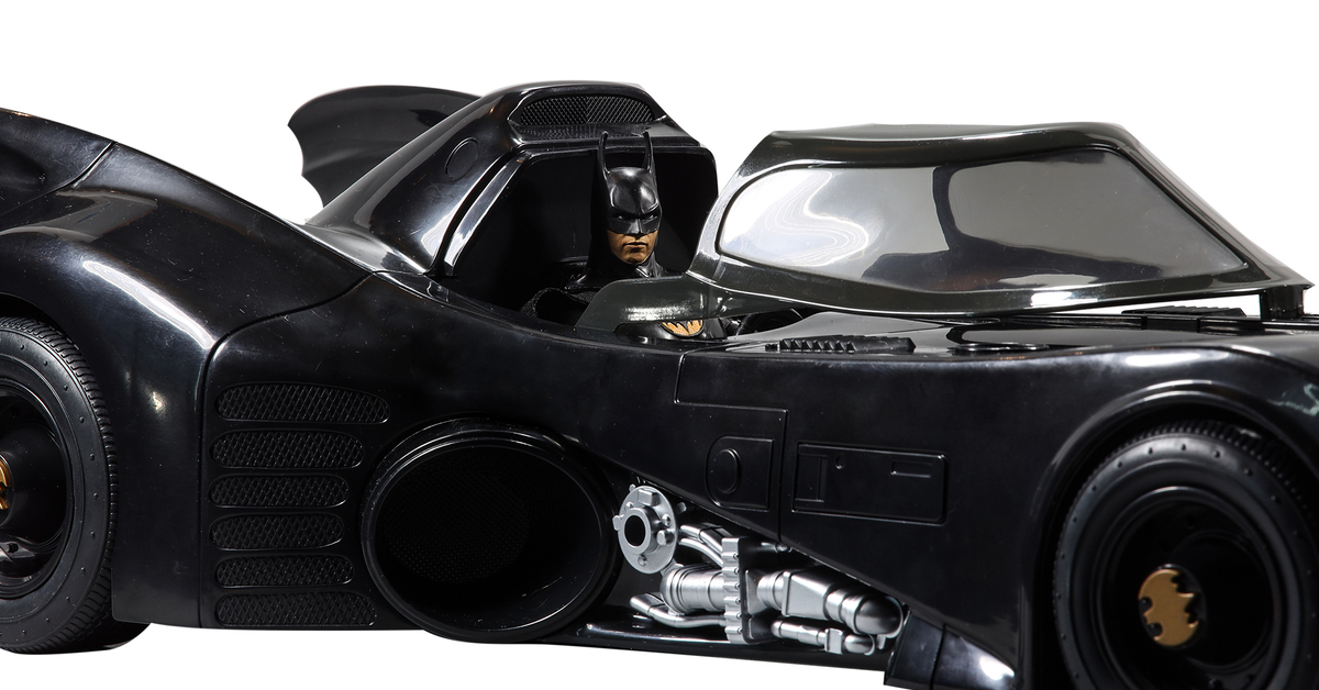 麥法蘭DC Multiverse《閃電俠》蝙蝠車BATMOBILE 載具模型再現89版經典