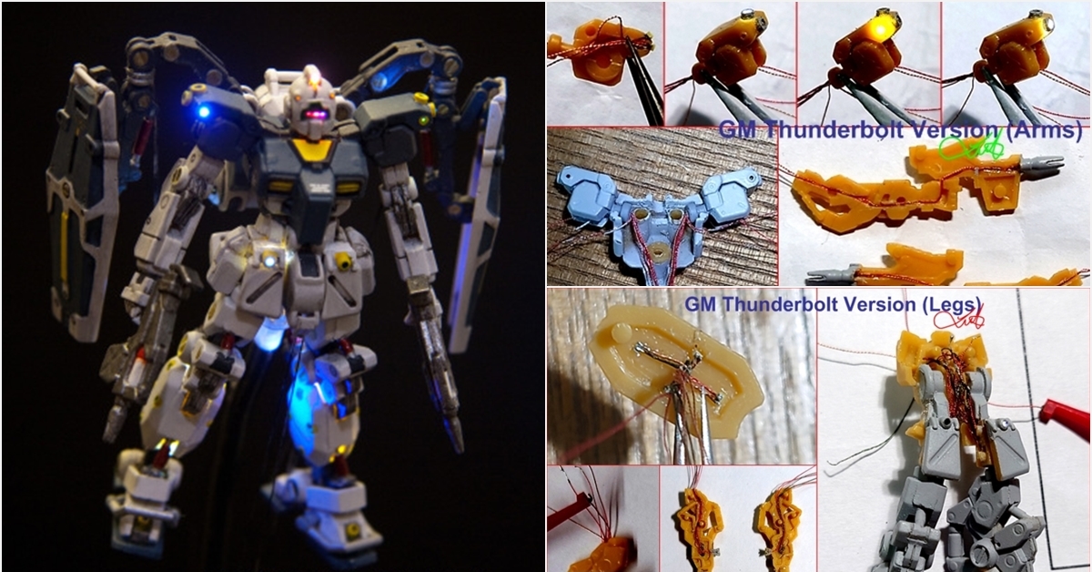 Gundam Artifact II - RGM-79 GM Thunderbolt 電改