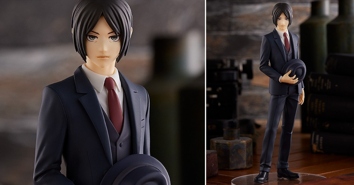 你的夢想是什麼...POP UP PARADE《進擊的巨人》艾連‧葉卡 西裝ver. PVC 塗裝完成品
