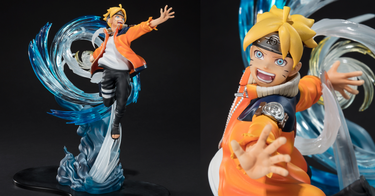 Figuarts ZERO 漩渦慕留人-BORUTO-絆Relation PVC塗裝完成品 與桃式激戰的螺旋丸發動！