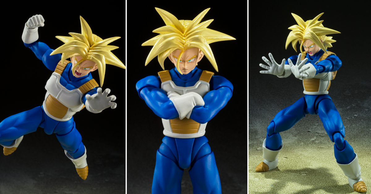S.H.Figuarts《七龍珠Z》超級賽亞人特南克斯-身藏的超級潛能- 更忠於劇中形象的新塗裝再現！