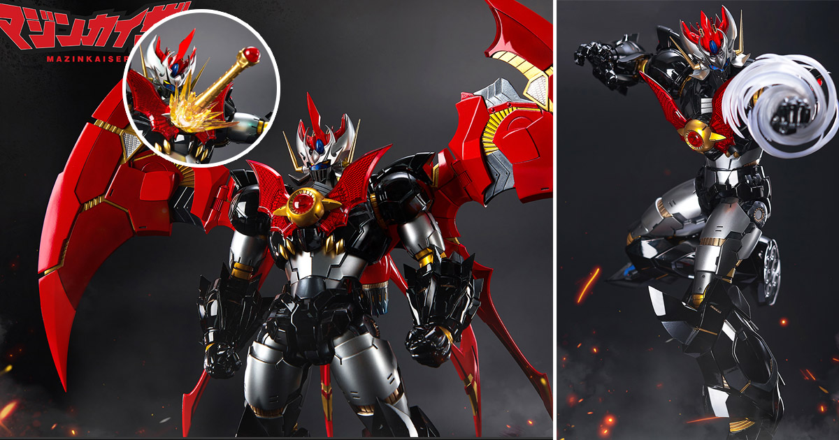 魔神皇帝降臨！Blitzway CARBOTIX系列無敵鐵金剛凱撒MAZINKAISER