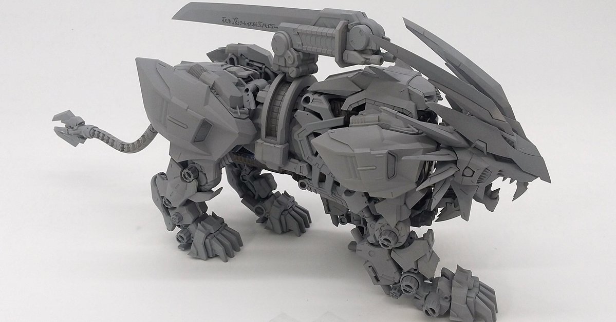 《洛伊德》40 周年集大成商品第三彈『ZOIDS AZ-03 村雨長牙獅』開發中原型首度公開！