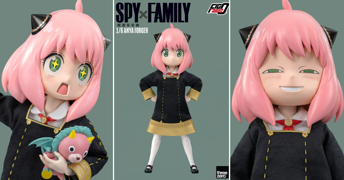 哇哭哇哭！threezero「SPY×FAMILY 間諜家家酒 FigZero 安妮亞‧佛傑」1/6比例可動人偶