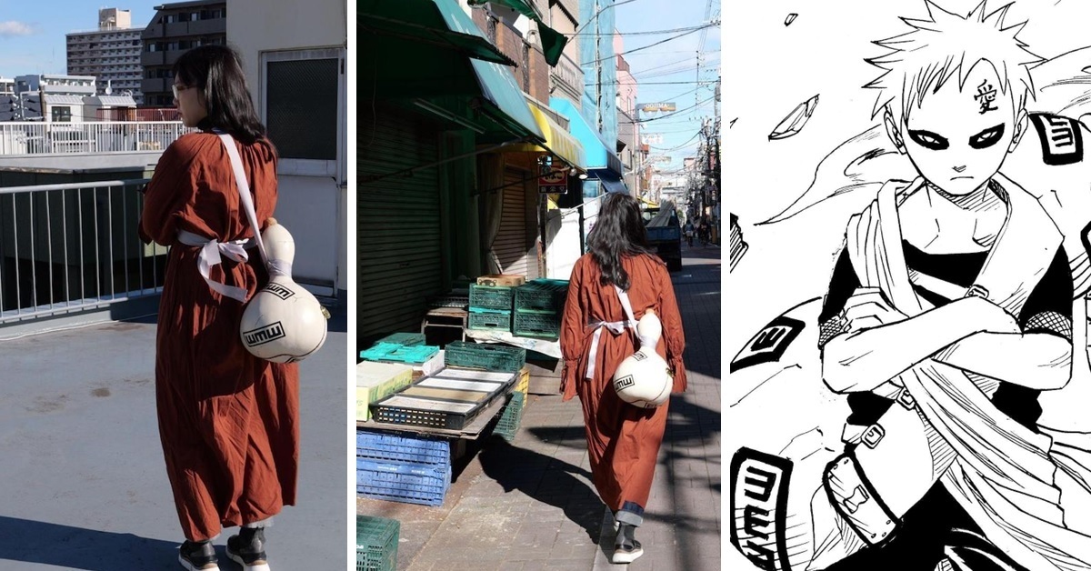 官方認證趣味創作！日本無用發明家打造《火影忍者》我愛羅葫蘆背包