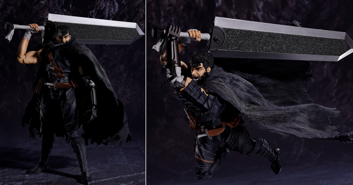 S.H.Figuarts《烙印勇士》凱茲（狂戰士鎧甲）可動人偶 揮舞著斬龍巨劍狂暴降臨！