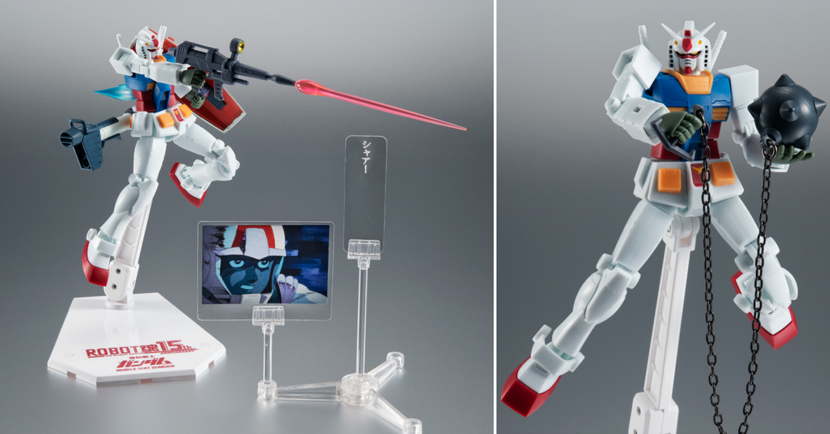 全新配件追加！ROBOT魂 RX-78-2 鋼彈 ver. A.N.I.M.E.～ROBOT魂15th ANNIVERSARY～