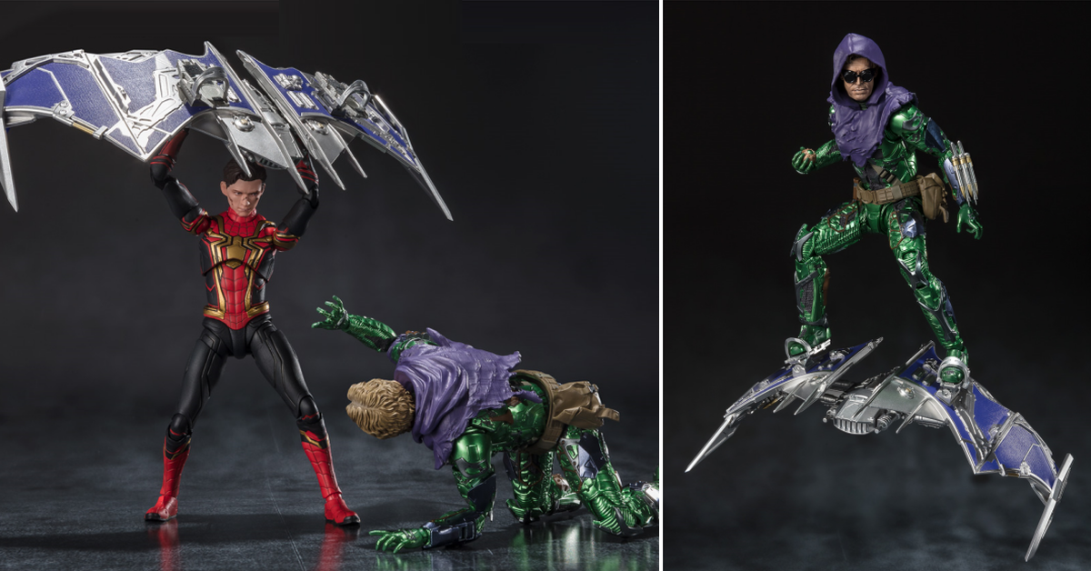 S.H.Figuarts《蜘蛛人：無家日》綠惡魔 最大死敵回歸！附屬可動滑翔機 重現最終激戰