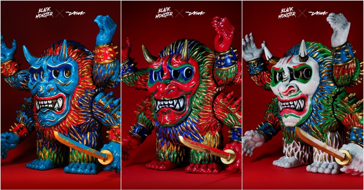 本土品牌 BLACKMONSTER x DaStar 為泰國 2023 TTE 聯名推出的「巨魔超獸」ONE-OFF
