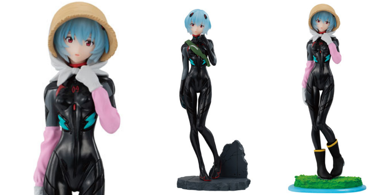 萬代「GashaPortraits PREMIUM EVANGELION 綾波零（暫稱）」盒玩 第三村造型終於登場！