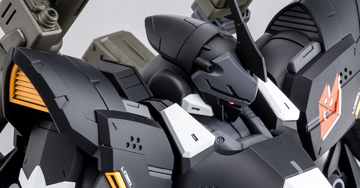 漆黑的裝甲強化修改機『MG 1/100 重裝型肯普法』鋼彈創鬥者潛網大戰外傳新機預計 08 月發售！
