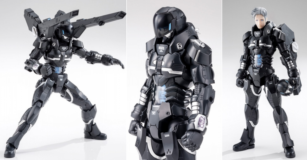 壽屋 NAOKI原創《TITANOMACHIA》首彈「GALE HOUND」強化外骨骼 1/12比例組裝模型 10月發售！
