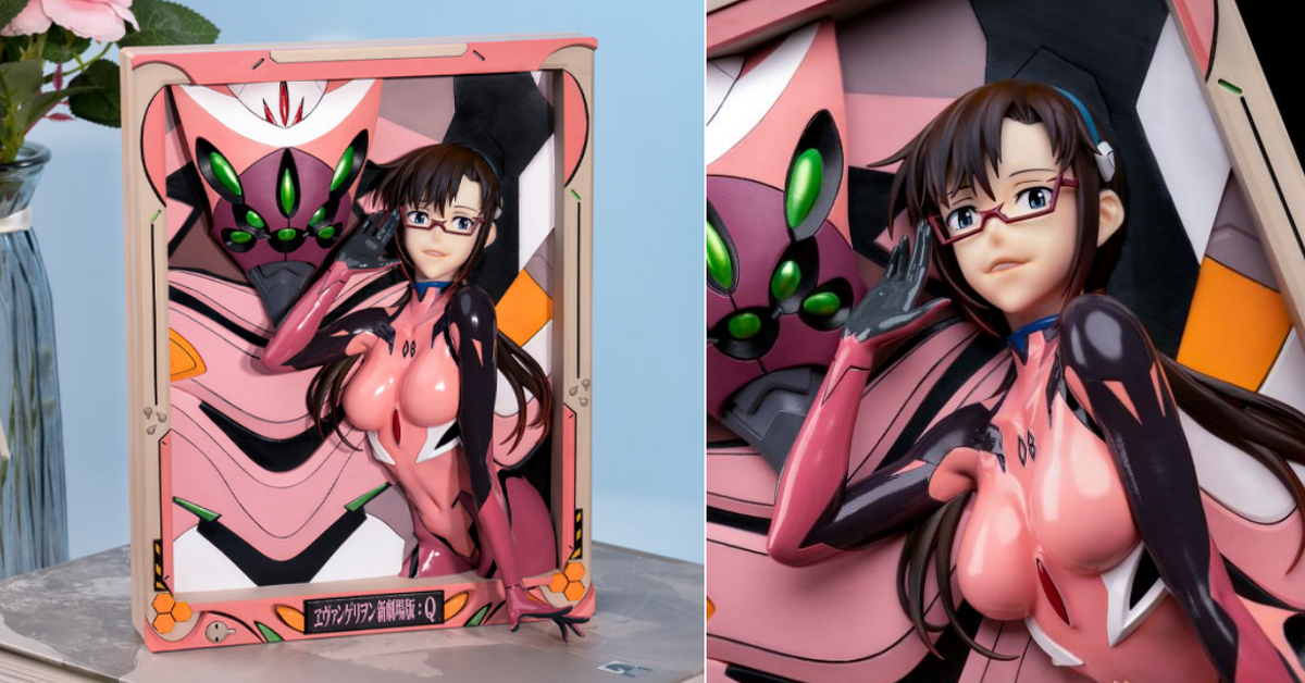 海！SSR FIGURE《福音戰士新劇場版：Q》真希波 戰鬥服ver. 3D Art Frame 立體相框