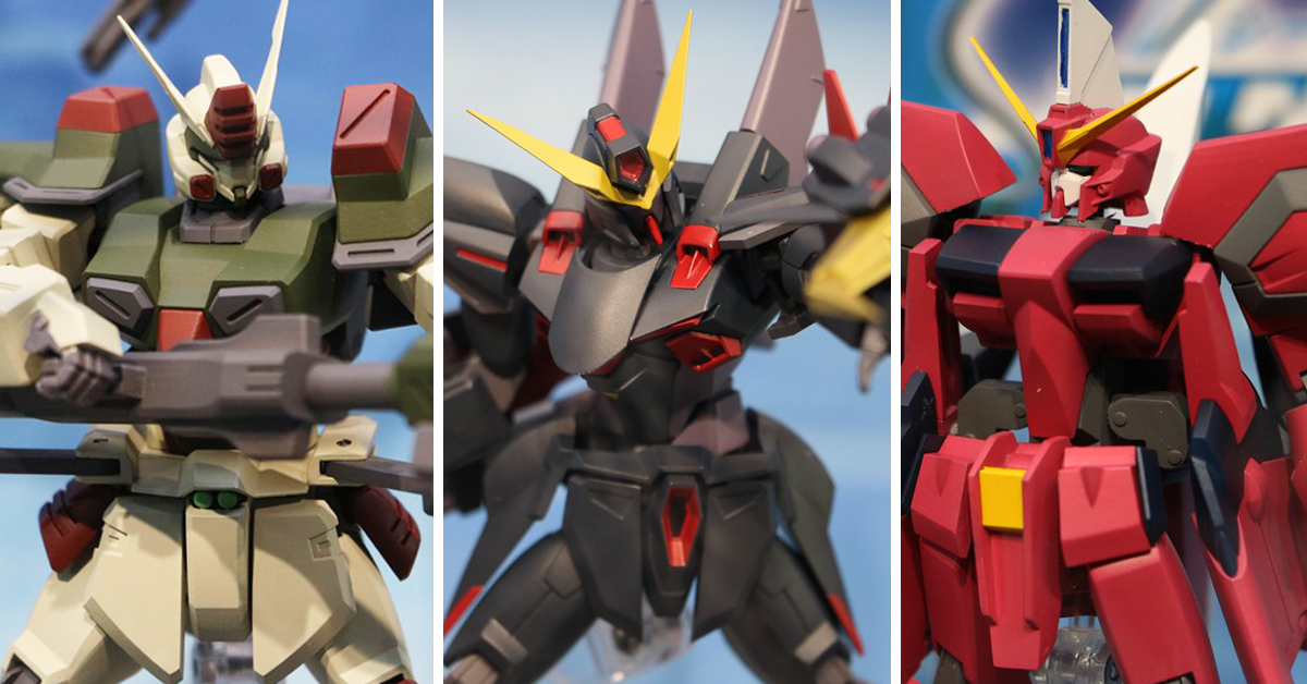 ROBOT魂『電擊鋼彈』『 神盾鋼彈』『暴風鋼彈』 ver. A.N.I.M.E. 試作品展出 大幅還原動畫設定造型！