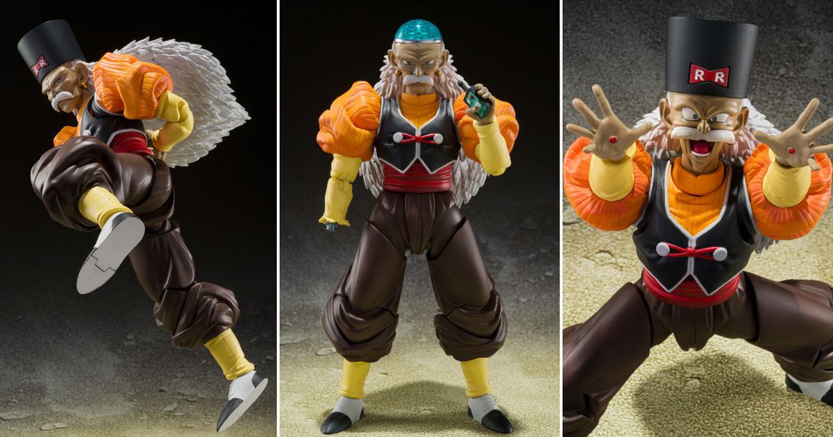 S.H.Figuarts《七龍珠Z》人造人20號 登場！重現拿下帽子的頭部、斷掉的手臂等劇中情景