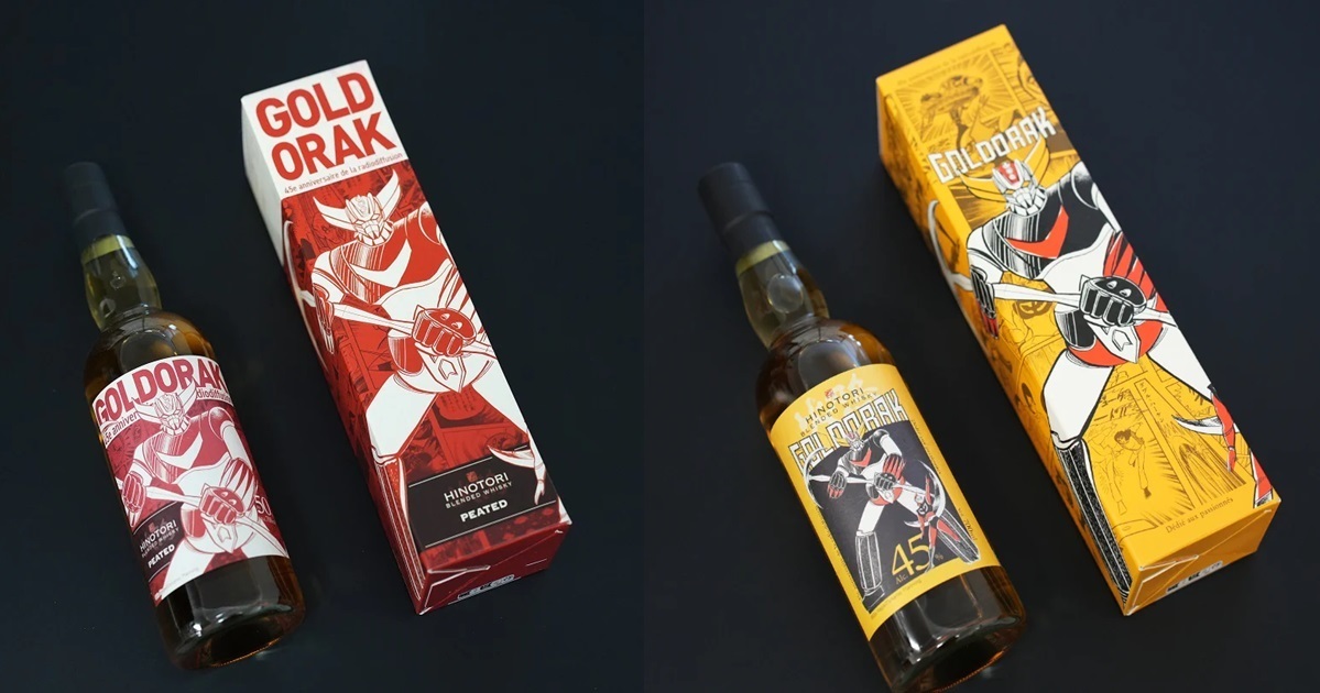 動畫45周年紀念！日本酒廠與《金剛戰神》聯名推出紀念威士忌