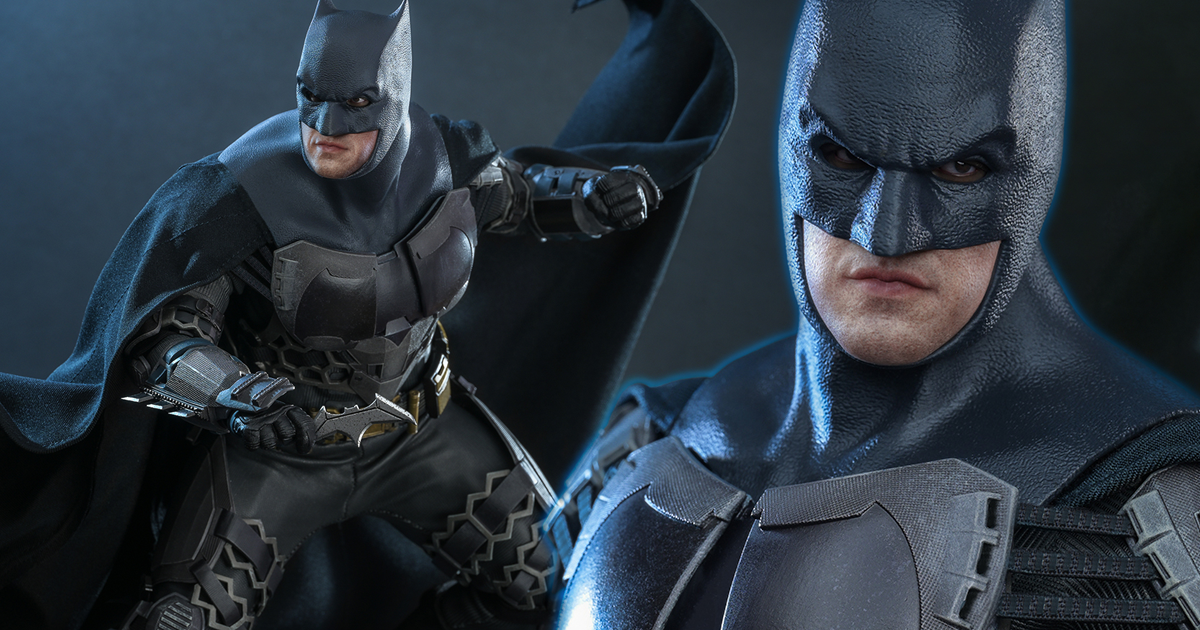 Hot Toys《閃電俠》「蝙蝠俠」（Batman）1/6 比例收藏級人偶 藏在面罩下的真面目究竟是誰呢！？