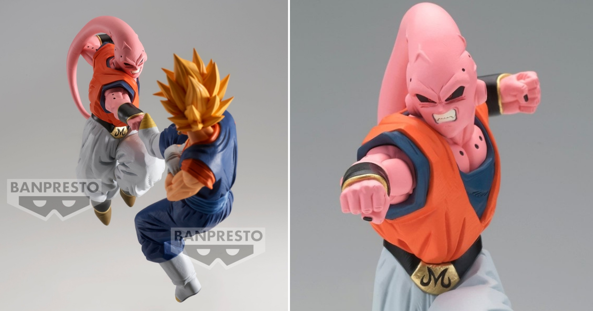 BANPRESTO景品 MATCH MAKERS《七龍珠Z》魔人普烏（吸收孫悟飯）經典對戰10月發售！