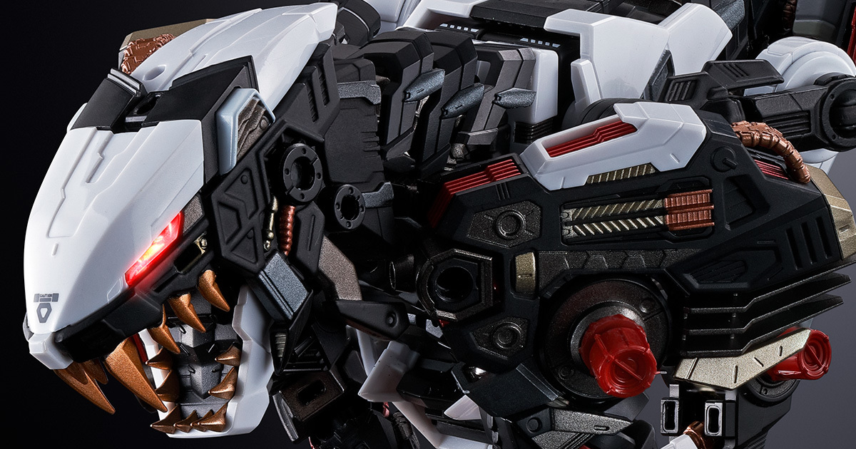 超合金 ZOIDS 最新作『長牙獅零式無裝甲素體』登場 精密機械內構一覽無遺！