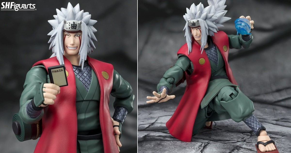 妙木山蝦蟆仙人歸來！S.H.Figuarts《火影忍者》自來也 -Exclusive Edition-【Anime Expo 2023限定】