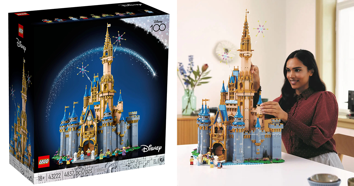 LEGO 43222「迪士尼城堡」（Disney Castle）以堂堂一百週年紀念的夢幻姿態再度歸來！