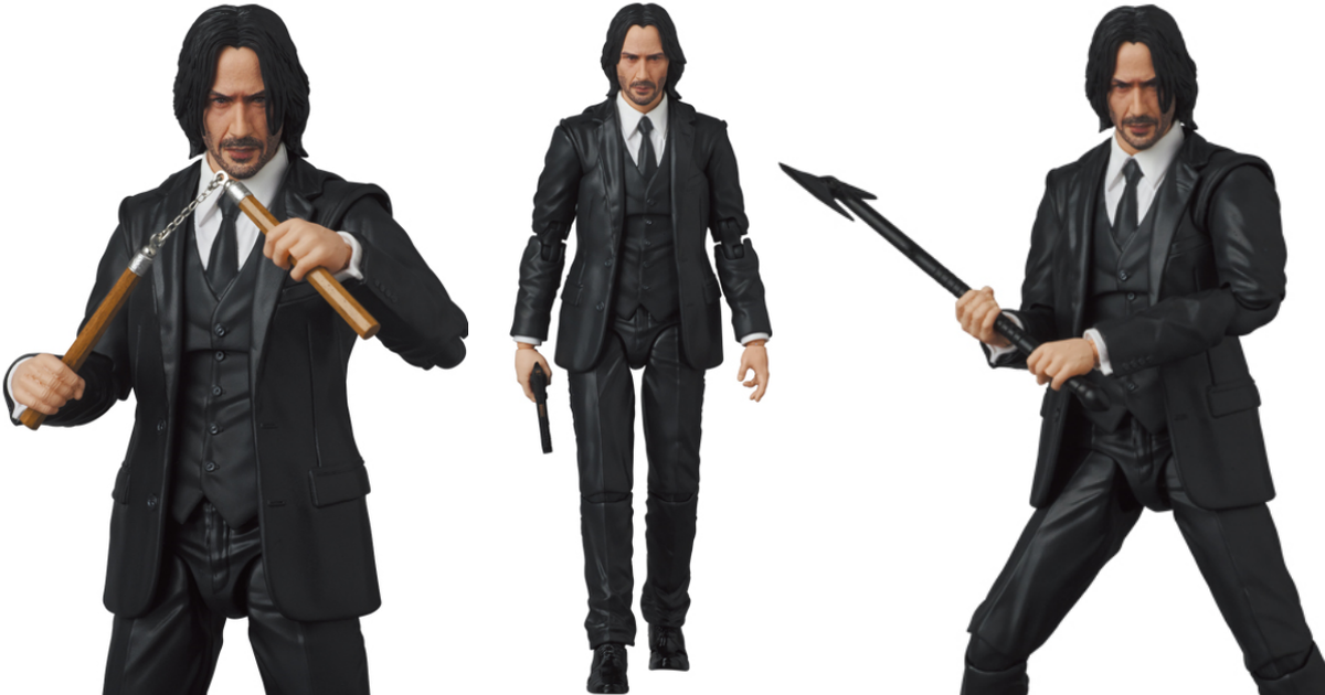 MAFEX《捍衛任務》約翰·維克（JOHN WICK: CHAPTER 4）1/12 比例人偶 傳奇殺手回歸！