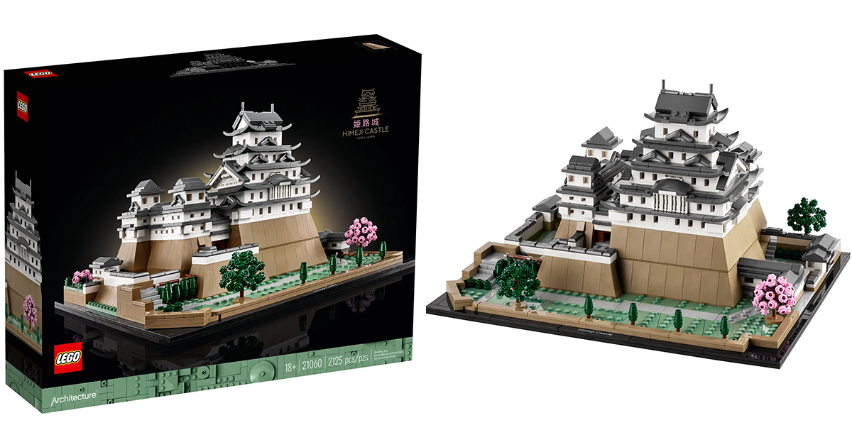 LEGO 21060 建築系列「姬路城」（Himeji Castle）白淨優雅的日本國寶樂高化！