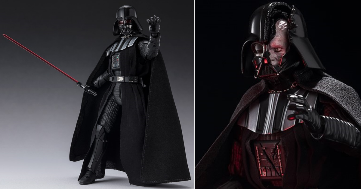 S.H.Figuarts《歐比王》黑武士 達斯·維德（STAR WARS: Obi-Wan Kenobi）新規再現破損頭盔！