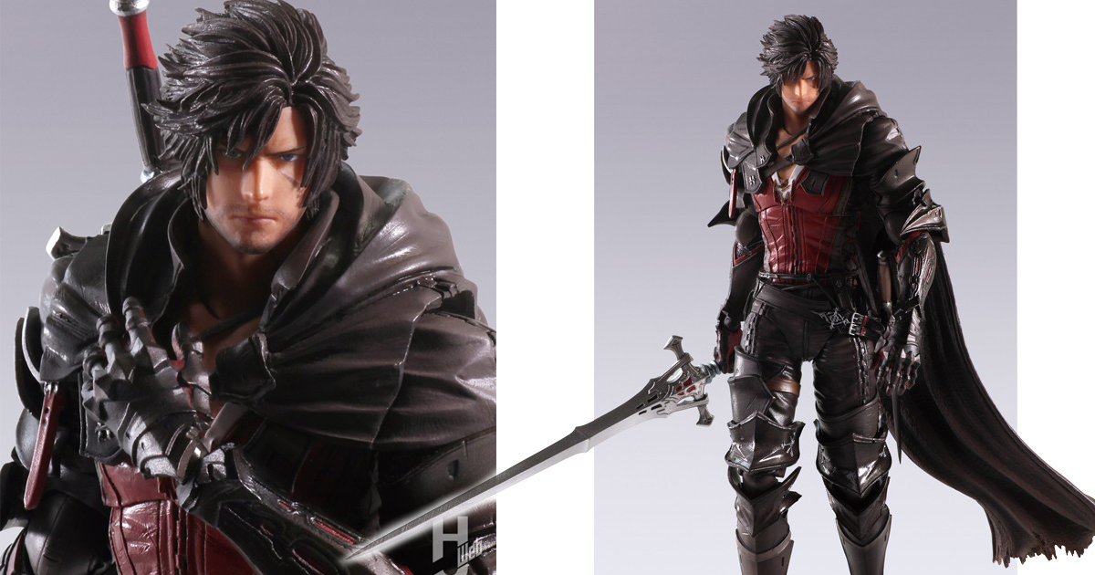 FF16 主角火速立體化『BRING ARTS FFXVI 克萊夫・羅茲菲德 可動人偶』再現帥氣漆黑鎧甲！