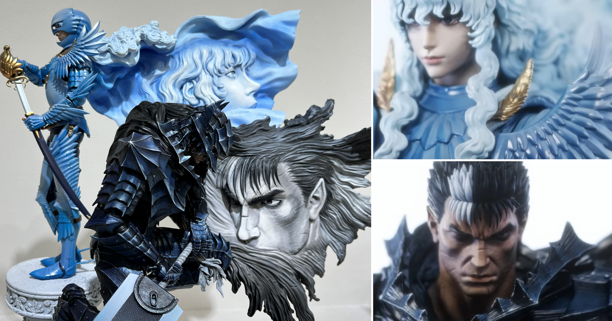 Prime 1 Studio 烙印勇士『LEGACY  ART BERSERK 凱茲／古力菲斯』1/6比例雕像原型公開！