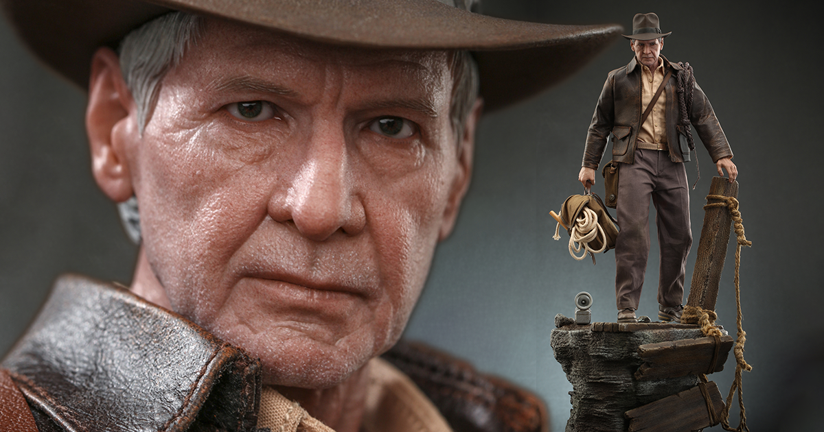 Hot Toys - MMS717-《印第安納瓊斯：命運輪盤》印第安納·瓊斯（Indiana Jones）1/6 比例收藏級人偶 豪華版